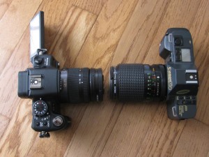 Panasonic G1 & Canon T70