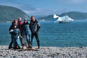 The Martin Family in Greenland