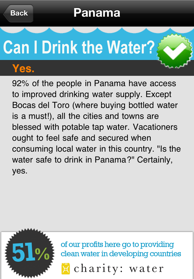 Can I Drink the Water in Panama?