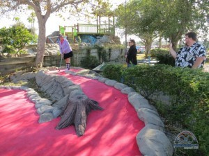 Mini golf excursion with Sam & Tracy