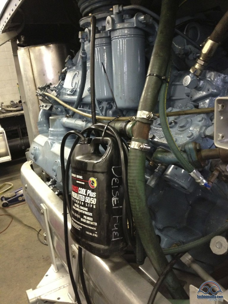 Fuel Pressure - Temp Diesel ank