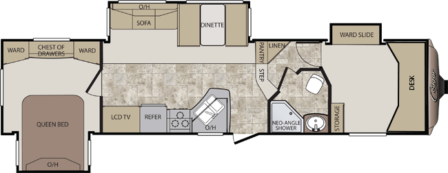 The new floor plan with office!