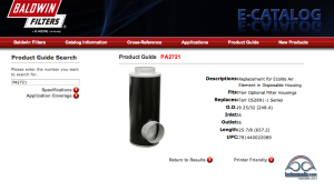 If you look closely, you can see a protective mesh that was NOT present on our PA2721.