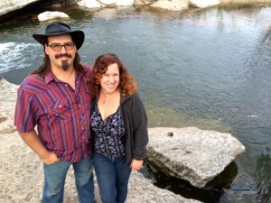 Hiking at McKinney Falls (thanks to my bro for the photo!)