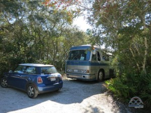 Nice big wooded site at Grayton Beach State Park. 