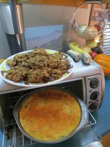 Too many zucchinis? Google to the rescue!  Zucchini cookies and casserole. 