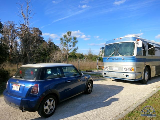 Our spot at Lake Louisa State Park - nice enough.