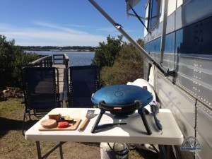 We enjoy grilling at home when we're set up for a bit.