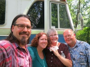 Meeting fellow RVillager's, Sandy & Randy.