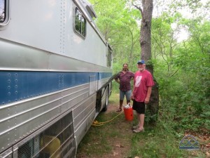 Geeking out with Gordie.