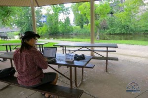 Commuting for bandwidth.