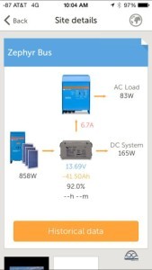 We love our Victron equipment.. we can even monitor our solar system remotely via our iPhones! Awesome.