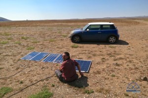 Setting up our testing laboratory.