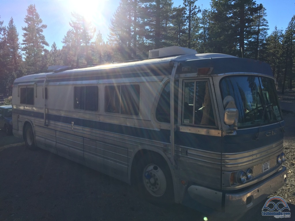 Magical power from the sun, enabling some remote High Sierra boondocking!