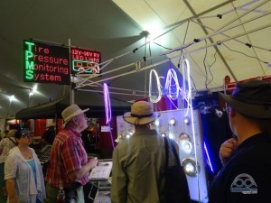 One of MANY LED light booths