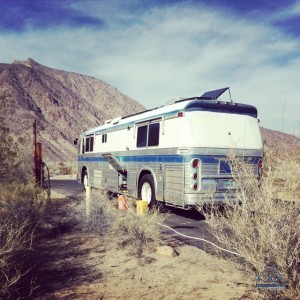 Dumping our tanks after 17 days of being off-grid. 