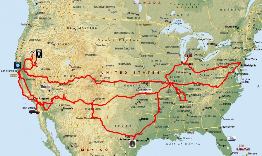 We're not keen on trying to cram lots of miles into a year.  (2009 travels)