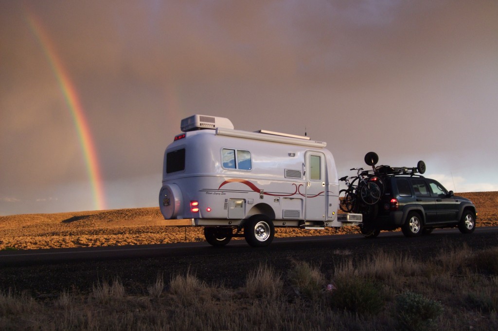 Oliver Travel Trailer Rainbow - Wyoming, Flaming Gorge