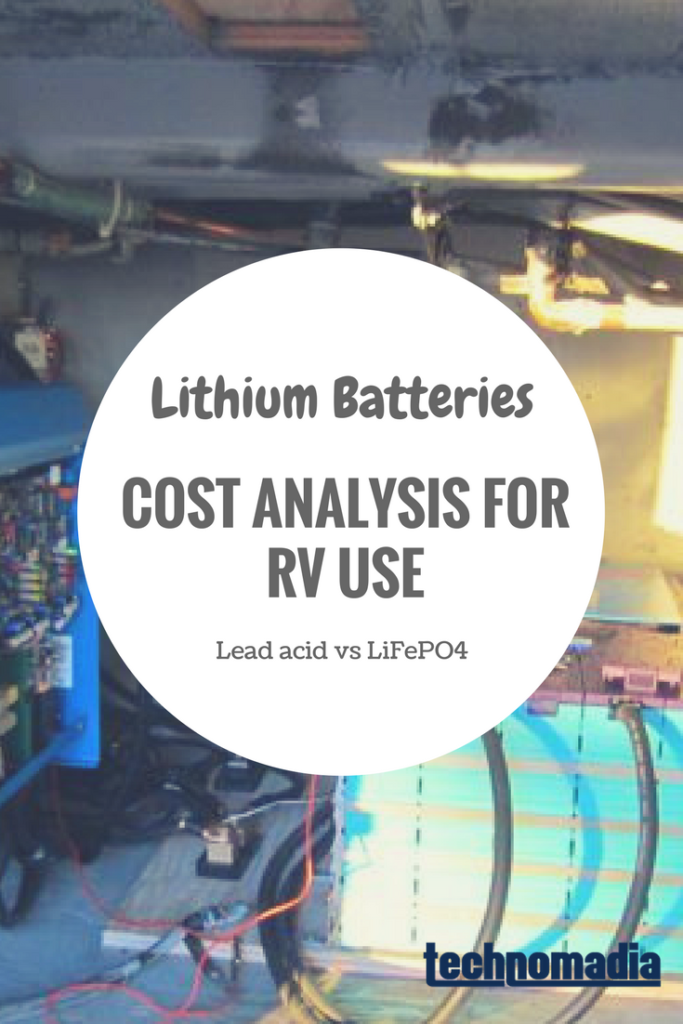 lithium batteries for rvs cost analysis