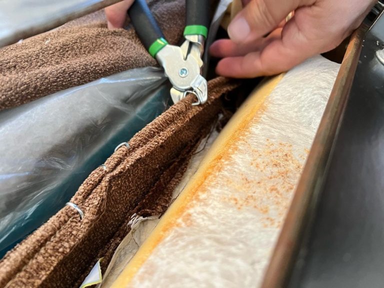 Shopping for RV Seats in Elkhart, IN Our Flexsteel 517 Seats, Peeling