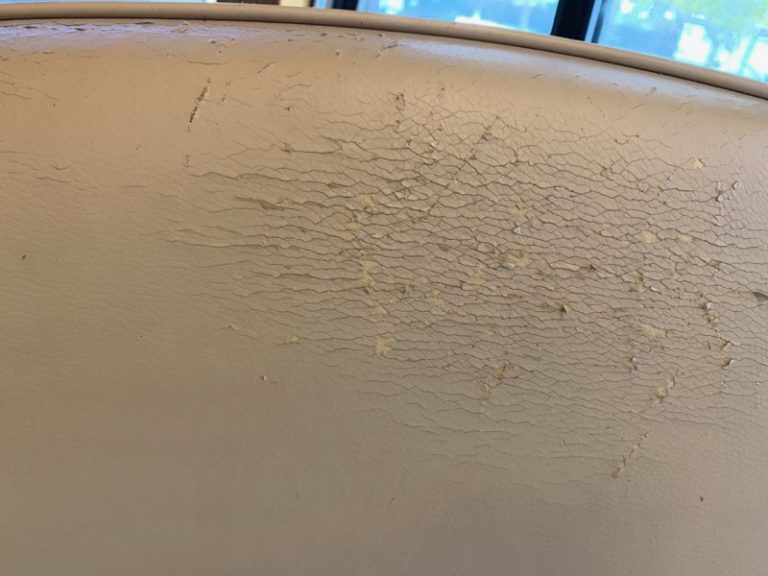 Shopping for RV Seats in Elkhart, IN Our Flexsteel 517 Seats, Peeling