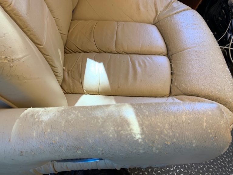 Shopping for RV Seats in Elkhart, IN Our Flexsteel 517 Seats, Peeling