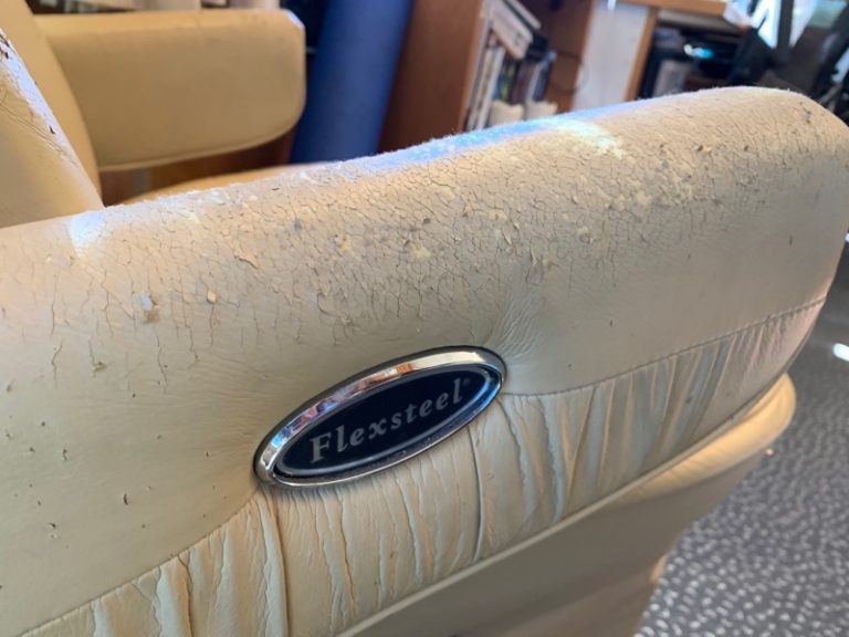 Shopping for RV Seats in Elkhart, IN Our Flexsteel 517 Seats, Peeling