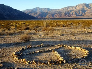 Treasures found around Clark Dry Lake Bed. 