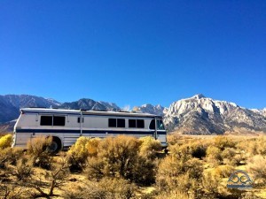 Lovely mountain views at Borrego Springs. 