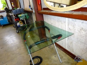 Our glass for a 1961 GM 4016 bus conversion.. easy to find, and waiting for us at the shop.