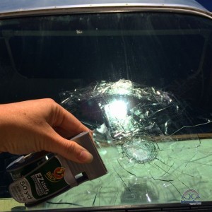 Despite advice that taping it up wouldn't actually help much.. we did it anyway.