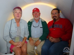 One of the pods to the top - designed to hold 5 people. 