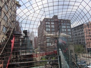 The Montrocity - the outdoor section of the City Museum. 