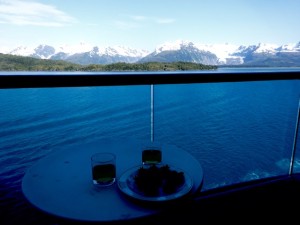 A balcony cabin is worth splurging for on an Alaskan cruise.