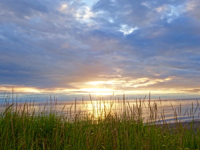 As close to a sunset as we get these days!