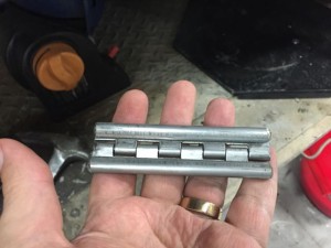 Steel hinges