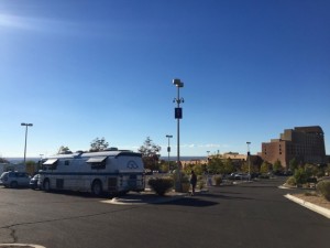 Parked at Sandia Casino in Albuquerque