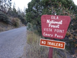 This sign is AFTER the turn. Thanks.