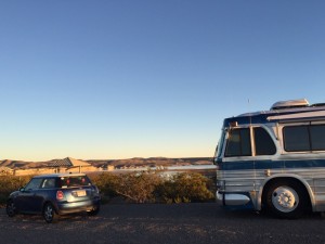 Our spot at Elephant Butte SP