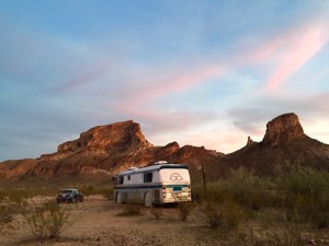 The bus will remain our winter home base,