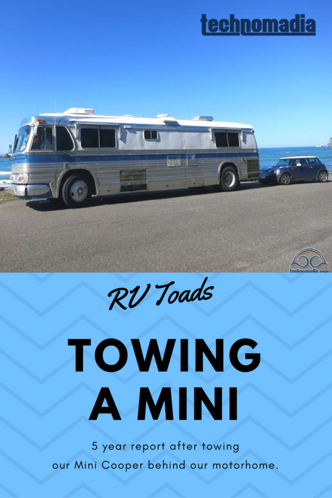 Nearly 5 Years of Flat Towing a MINI Cooper Behind our Motorhome