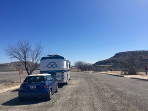 Rest Break along one of Texas' many picnic areas. 