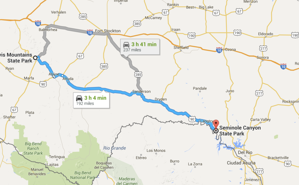 Eastward Bound Seminole Canyon State Park Comstock, TX Technomadia