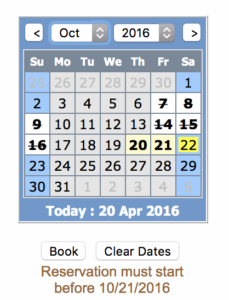 Enter your date range.. AGAIN!