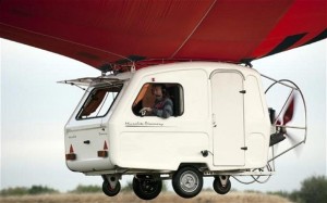British show Top Gear took this small prototype flying RV for a spin a few years ago. Our Zephyr-2 will have much more living space.