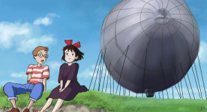 The movie Kiki was named after, Kiki's Delivery Service, features an airship. A coincidence?