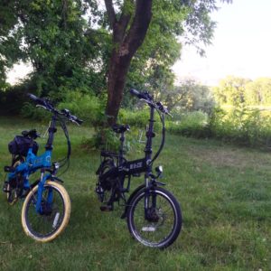 Lots of biking trails to explore, perfect for our electric folding bikes. 