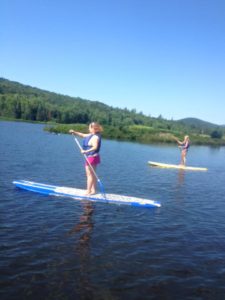 SUPing on Blueberry Lake