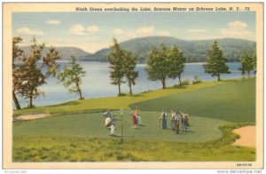 The golf course back in the day (now the campground)