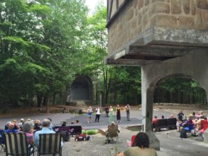 Serendipity strikes again.. Shakespeare in the Park... our park!